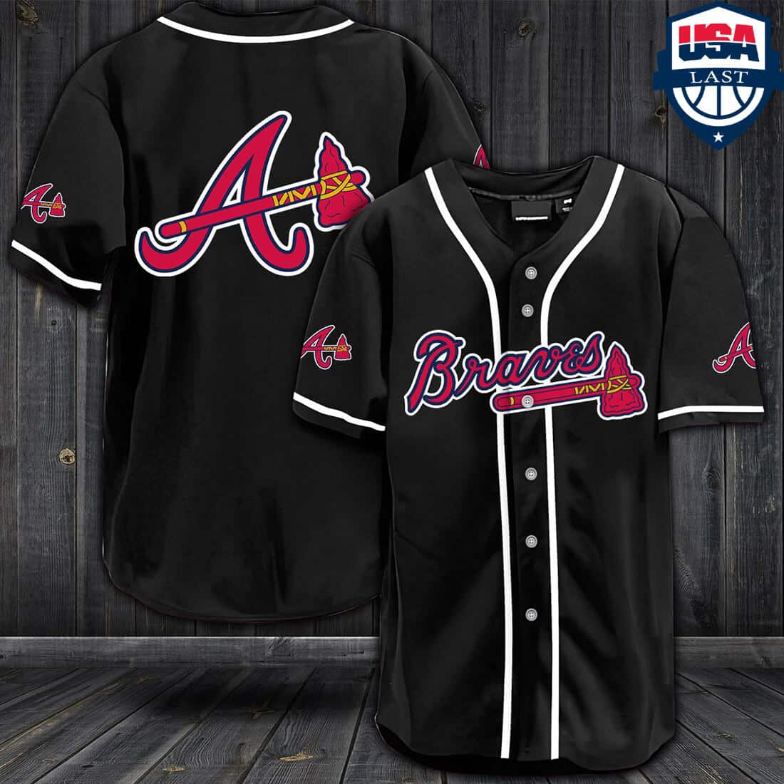 Atlanta Braves Baseball Jersey WM88