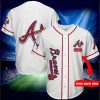 Custom Your Name Atlanta Braves Baseball Jersey FJ37