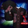 Custom Your Name Atlanta Braves Baseball Jersey PW99