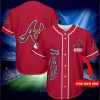 Custom Your Name Atlanta Braves Baseball Jersey TK42