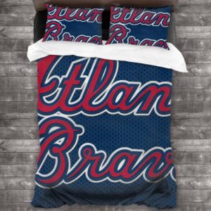 Atlanta Braves Bedding Set JS30