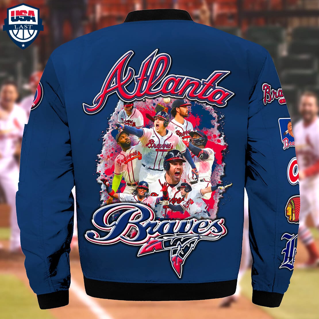 Clothes Atlanta Braves Full Size (Youth & Adult) FB82 - Image 3