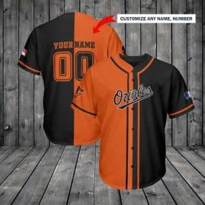 Custom Your Name Baltimore Orioles Baseball Jersey SV93