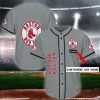 Custom Your Name Boston Red Sox Baseball Jersey VI37