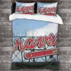 Atlanta Braves Bedding Set PU28