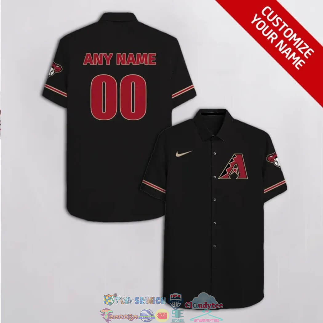 Custom Your Name Arizona Diamondbacks Hawaii Shirt UF39