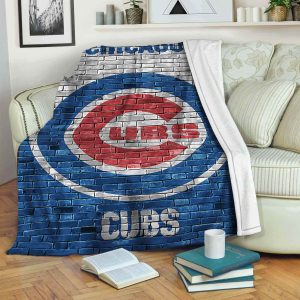 Chicago Cubs Fleece Blanket Full Size NE98