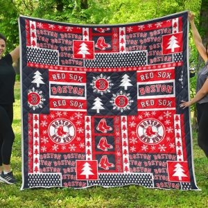 Boston Red Sox Fleece Blanket Full Size DE94