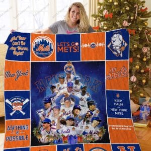 New York Mets Fleece Blanket Full Size LD93