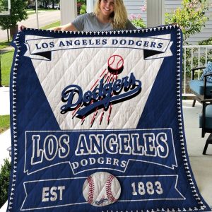 Los Angeles Dodgers Fleece Blanket Full Size OF30