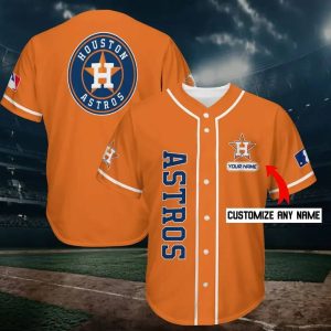 Houston Astros Baseball Jersey YO88