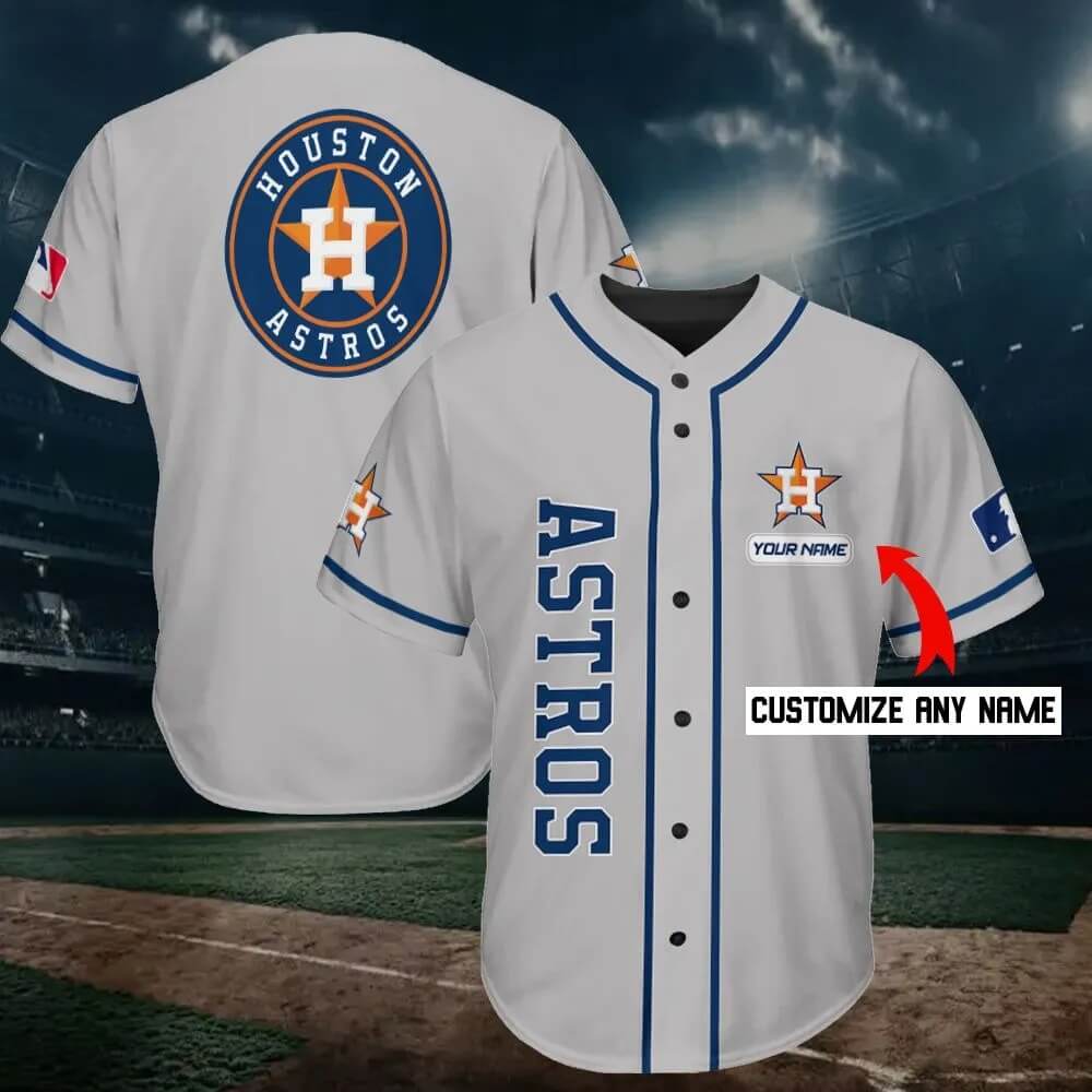 Houston Astros Baseball Jersey YO88 - Image 3