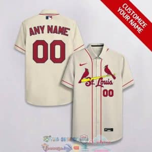 Custom Your Name St. Louis Cardinals Hawaii Shirt RJ76