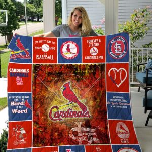 St. Louis Cardinals Fleece Blanket Full Size RE98