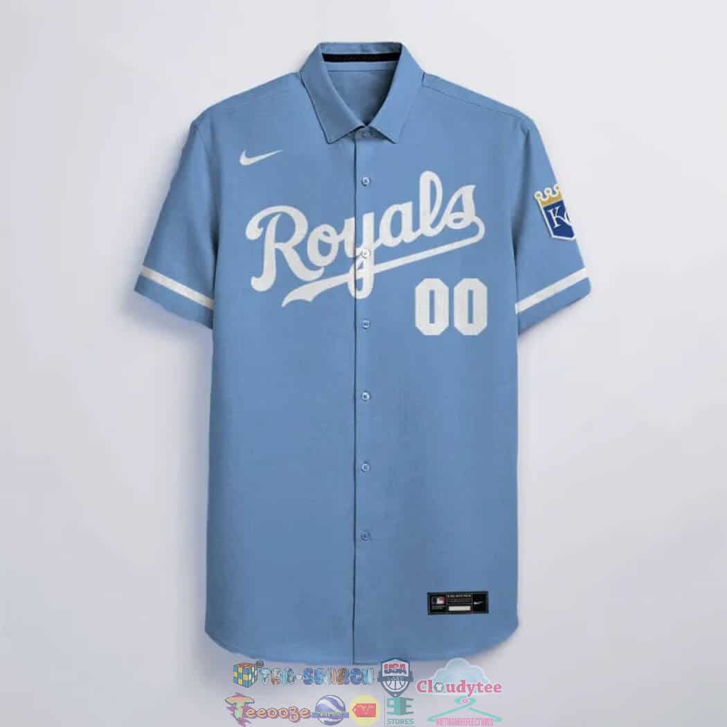 Custom Your Name Kansas City Royals Hawaii Shirt JQ82 - Image 2
