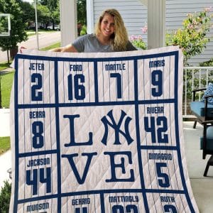 New York Yankees Fleece Blanket Full Size RJ52
