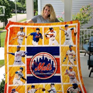 New York Mets Fleece Blanket Full Size FJ08