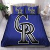 Colorado Rockies Bedding Set UR39