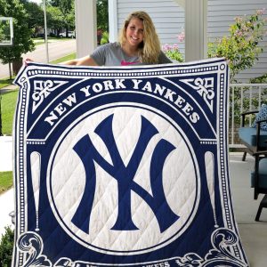 New York Yankees Fleece Blanket Full Size LC58