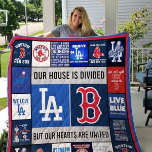 Los Angeles Dodgers Fleece Blanket Full Size CF19