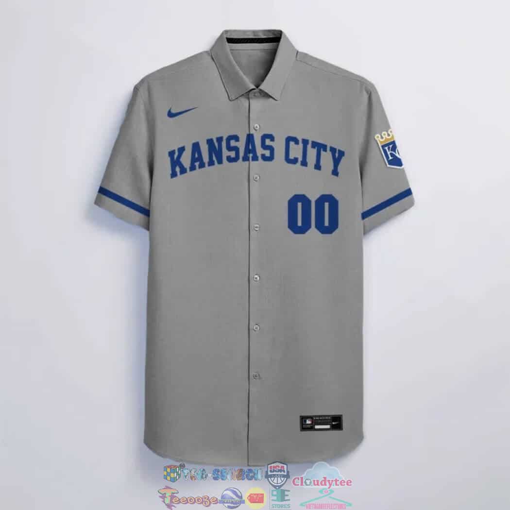 Custom Your Name Kansas City Royals Hawaii Shirt AK88 - Image 2