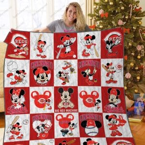 Cincinnati Reds Fleece Blanket Full Size KO42