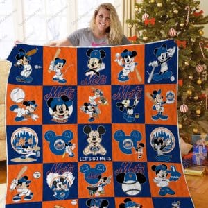 New York Mets Fleece Blanket Full Size HS45