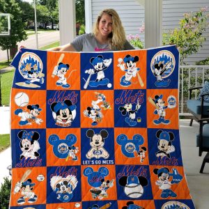 New York Mets Fleece Blanket Full Size DF34
