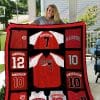 Cincinnati Reds Fleece Blanket Full Size HI39