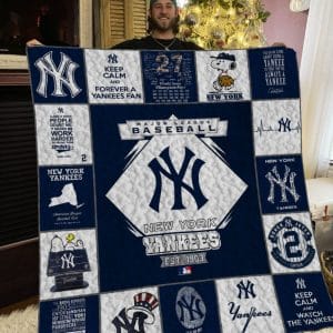 New York Yankees Fleece Blanket Full Size RJ69