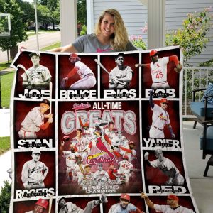 St. Louis Cardinals Fleece Blanket Full Size NE28