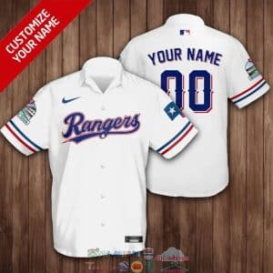 Custom Your Name Texas Rangers Hawaii Shirt OW29