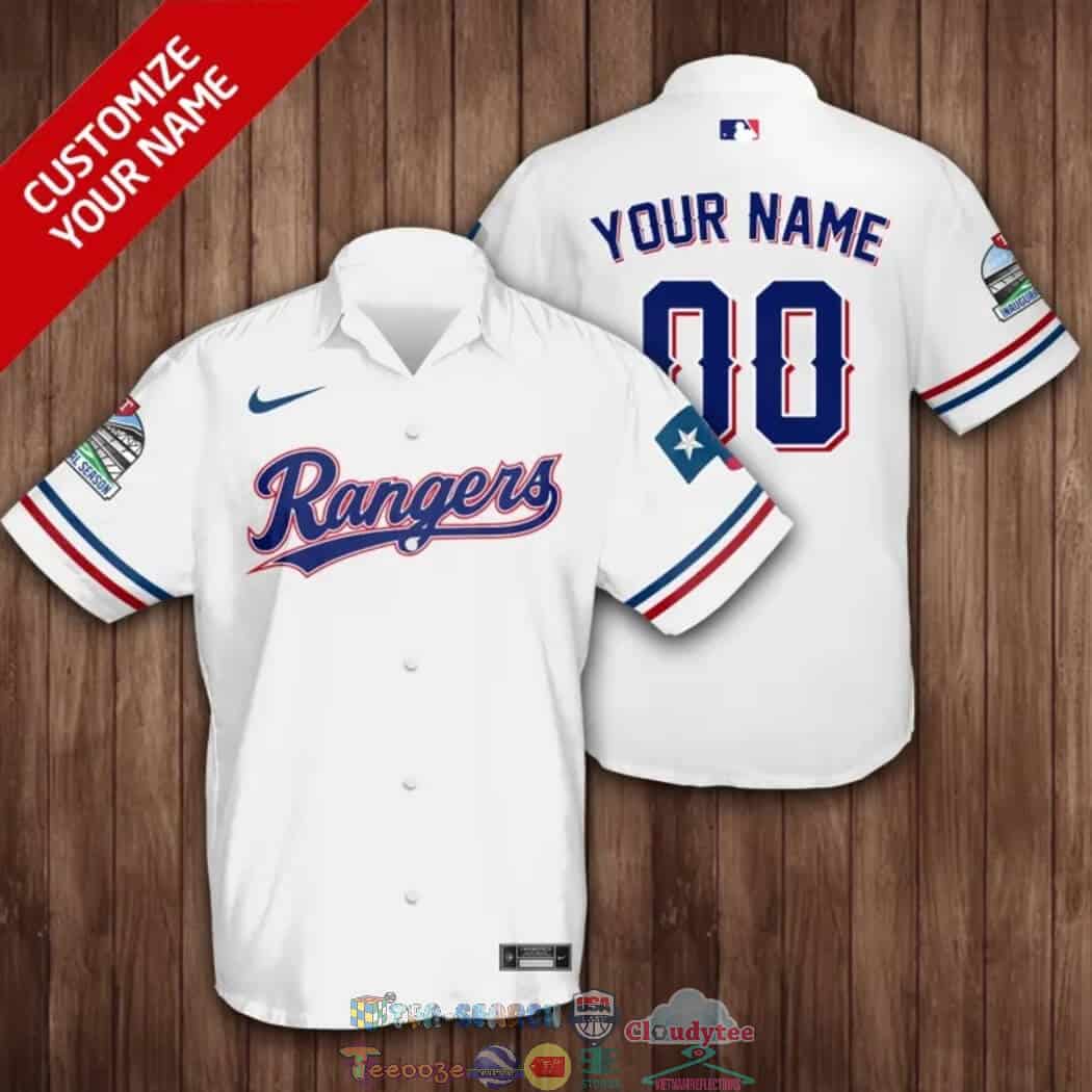 Custom Your Name Texas Rangers Hawaii Shirt OW29