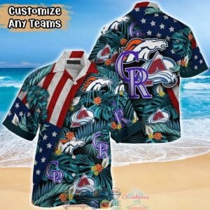 Colorado Rockies Hawaii Shirt UB29