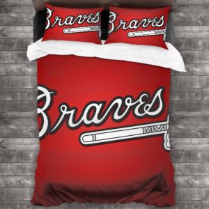 Atlanta Braves Bedding Set PO33