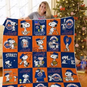 New York Mets Fleece Blanket Full Size IH39