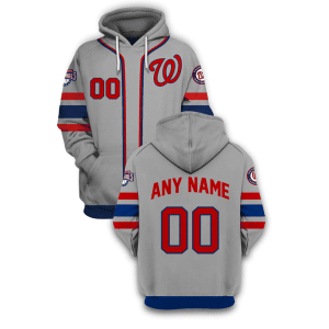 Clothes Custom Your Name Washington Nationals Full Size (Youth & Adult) LD87