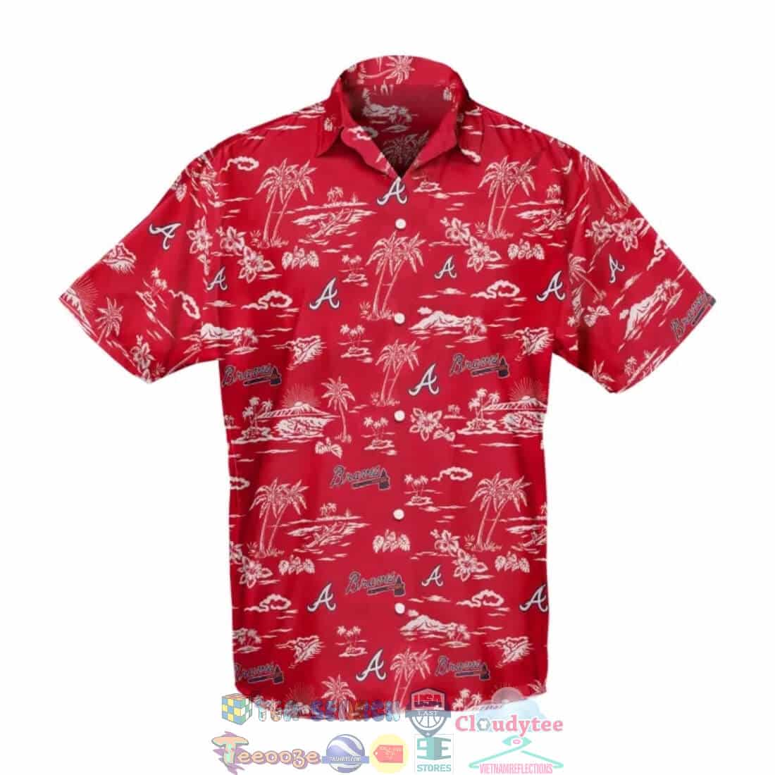 Atlanta Braves Hawaii Shirt QT14 - Image 2