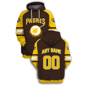 Clothes Custom Your Name San Diego Padres Full Size (Youth & Adult) UN88