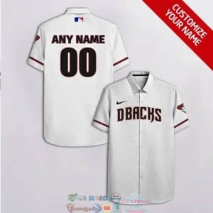 Custom Your Name Arizona Diamondbacks Hawaii Shirt UW29