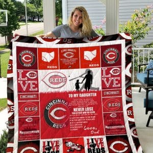 Cincinnati Reds Fleece Blanket Full Size FE23