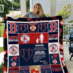 Boston Red Sox Fleece Blanket Full Size HO87