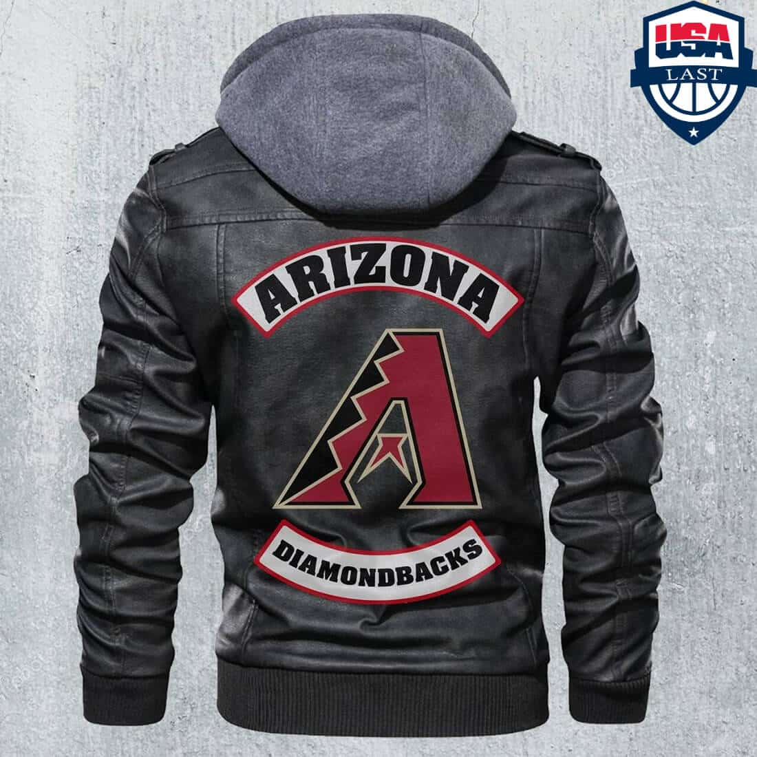 Arizona Diamondbacks Leather Jacket WV39 - Image 2