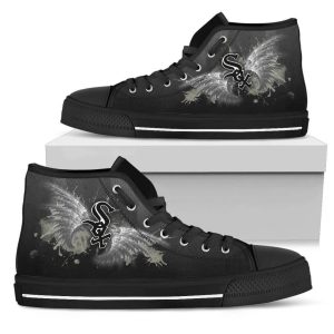Chicago White Sox Unisex Canvas Shoes - High Top TJ88