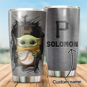 Custom Your Name Pittsburgh Pirates Tumbler Cup Jk19
