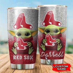 Custom Your Name Boston Red Sox Tumbler Cup DV29