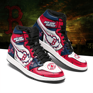 Boston Red Sox Jordan Sneakers YY82
