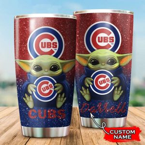 Custom Your Name Chicago Cubs Tumbler Cup IX12