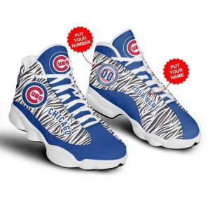 Custom Your Name Chicago Cubs Air JD 13 UB48