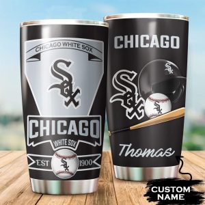 Custom Your Name Chicago White Sox Tumbler Cup YW81